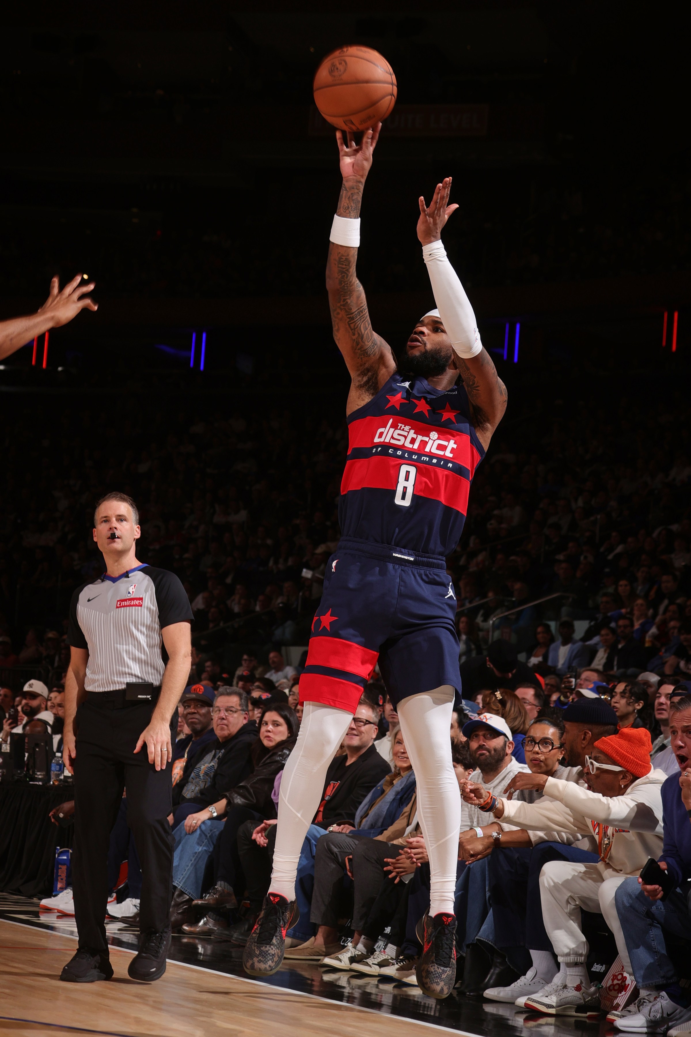 Jaden Hardy scored 25 points in 29 minutes in the Washington Wizards blowout loss to the New York Knicks.