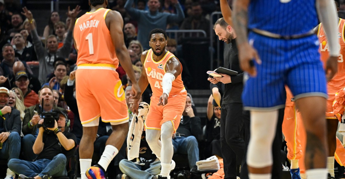 Cavs hold off the Magic 136-131 thanks to 42 points from Donovan Mitchell