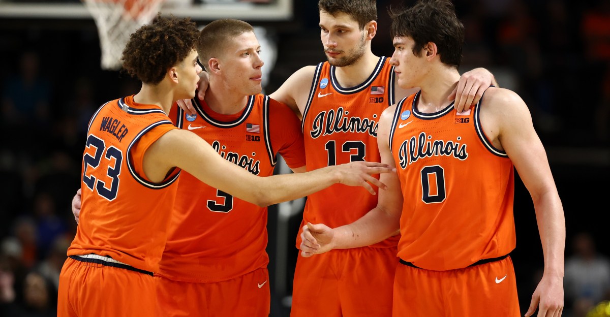 Illinois has reverted to midseason form in the NCAA Tournament