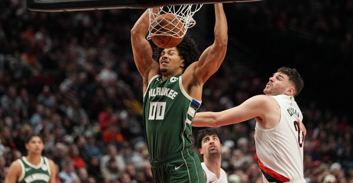 Bucks vs. Trail Blazers Final Score and Summary: Clingan dominates on the boards