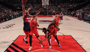 Recap: Wizards lose to Trail Blazers, 123-88