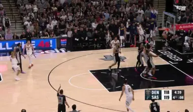 Jamal Murray with 39 points vs. San Antonio Spurs