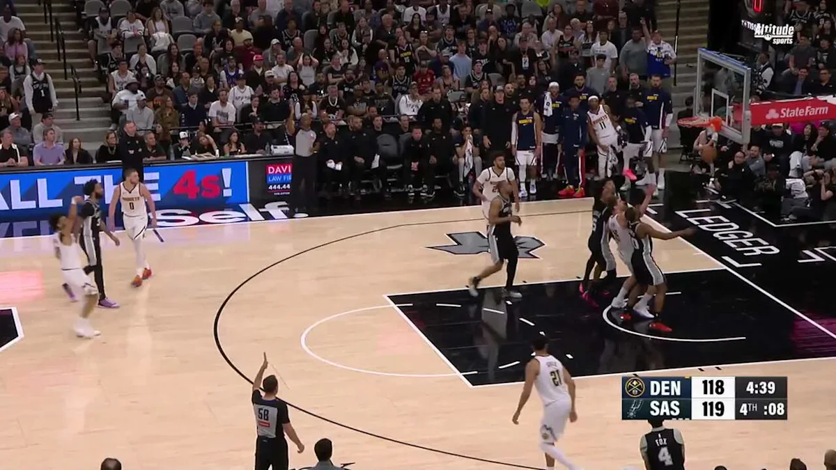 Jamal Murray with 39 points vs. San Antonio Spurs