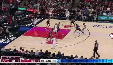 James Harden with 36 points vs. Chicago Bulls