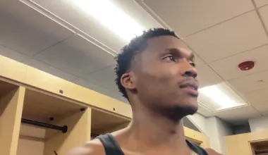 Bennedict Mathurin discusses the Clippers' win over the Pacers