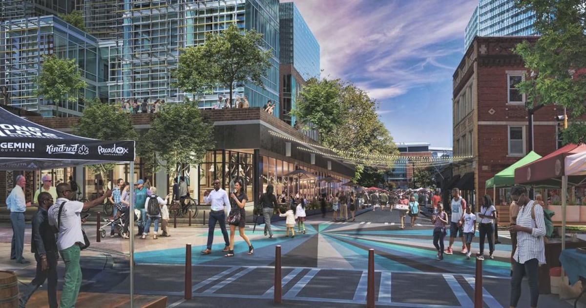 Hornets eyeing entertainment district around Spectrum Center – WSOC TV