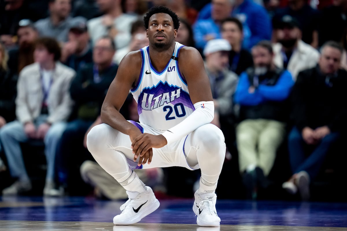 Utah Jazz center Jaren Jackson Jr. will be re-evaluated in two weeks for his knee injury