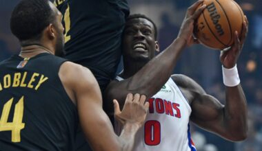 Cavs sneak past conference-leading Pistons 113-109