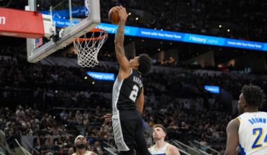 Shorthanded Spurs take care of business against bottom-dwelling Pacers