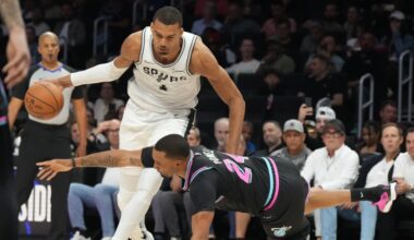 Victor Wembanyama dominates as Spurs rout Heat, win 6th straight