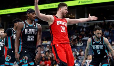 Rockets down Grizzlies 119-109; TDS misses game thread