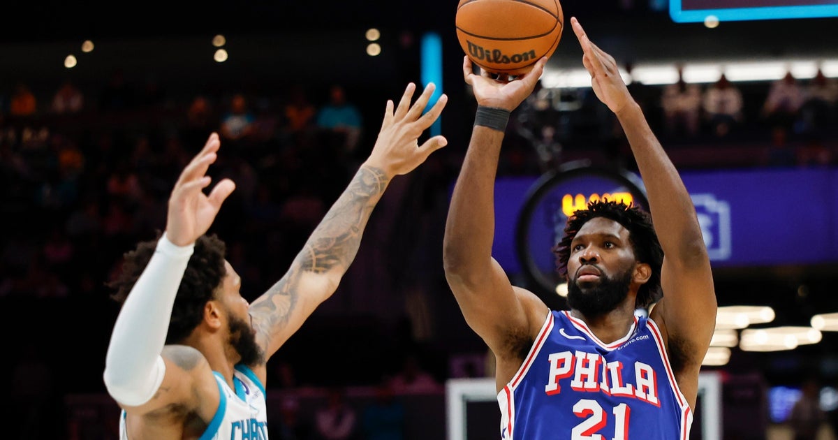 Embiid, George rally Philadelphia 76ers to win over Hornets, snap Charlotte's 5-game win streak