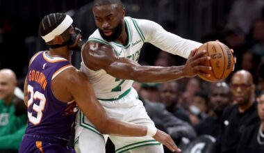 Jaylen Brown lives at foul line as Celtics hold off Suns in thriller