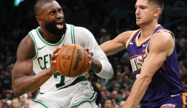 Celtics rule Jaylen Brown out vs. Hawks with Achilles issue