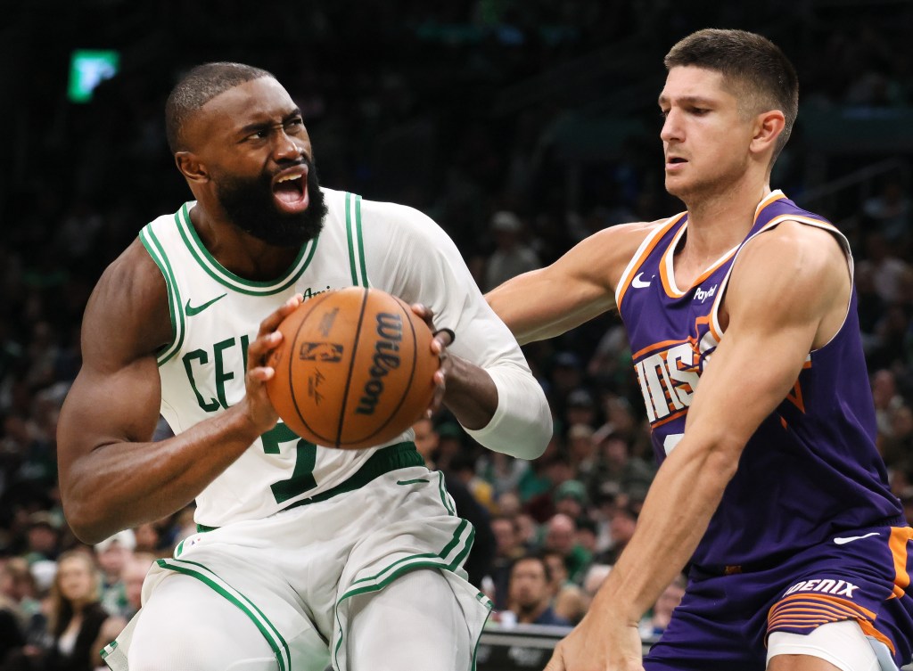 Celtics rule Jaylen Brown out vs. Hawks with Achilles issue
