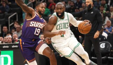 Amid career year, Jaylen Brown treating Jayson Tatum's return with 'humility'