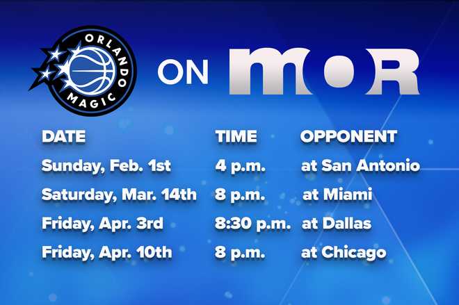2026 Orlando magic updated schedule