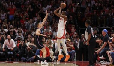 Durant Climbs to 5th All-Time in Scoring as Rockets Edge Heat in Thriller