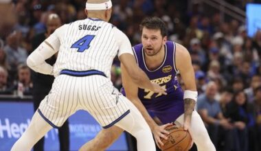 NBA Overturns Doncic Technical, Avoiding Lakers Star’s Suspension