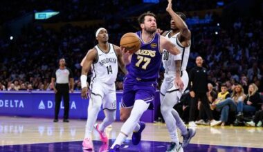 Doncic Explodes for 41 Points as Lakers Crush Nets 116-99