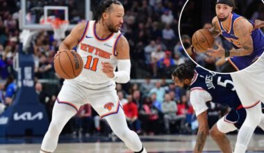 Knicks' bench problem is dragging down Jalen Brunson