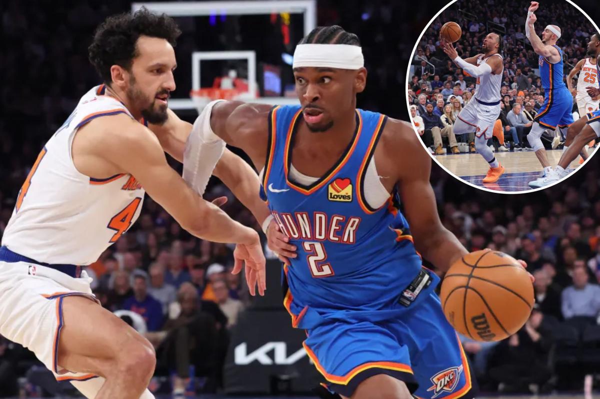 Knicks put up fight but fall to defending champion Thunder