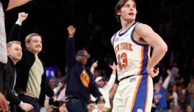 Tyler Kolek dropped 42 points during the day — then had a crowd-pleasing Knicks moment at night