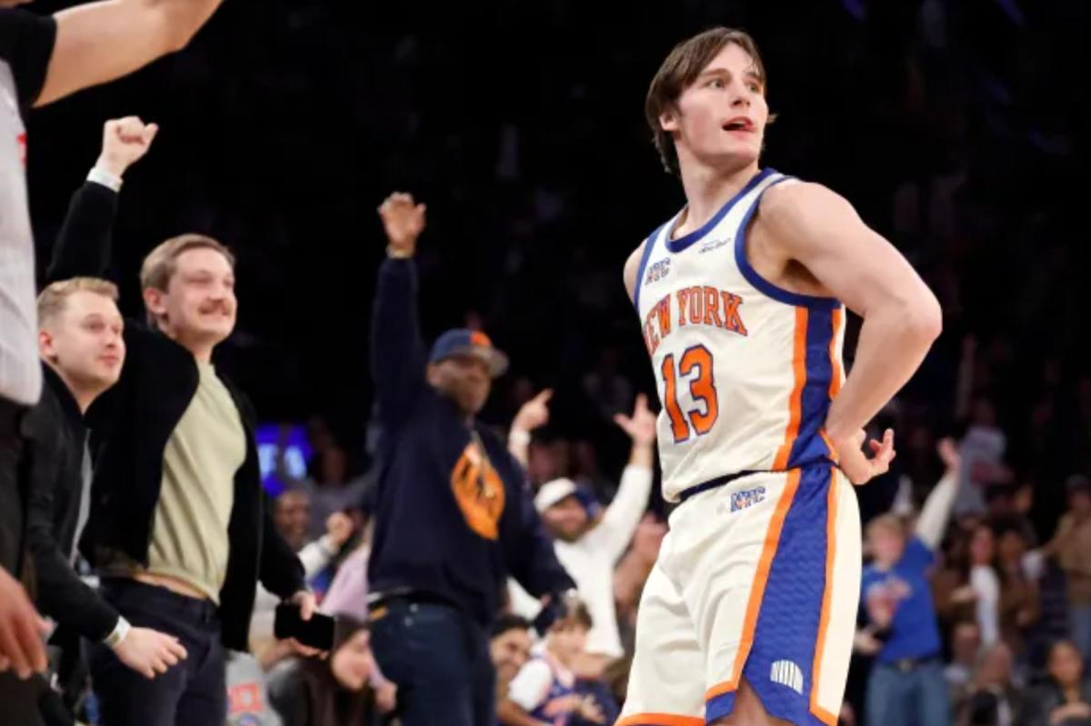 Tyler Kolek dropped 42 points during the day — then had a crowd-pleasing Knicks moment at night