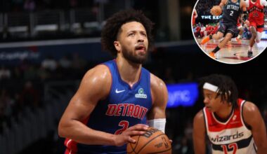 Pistons' Cade Cunningham has collapsed lung in injury shocker