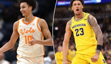 How to watch Tennessee-Michigan March Madness Elite 8 for free