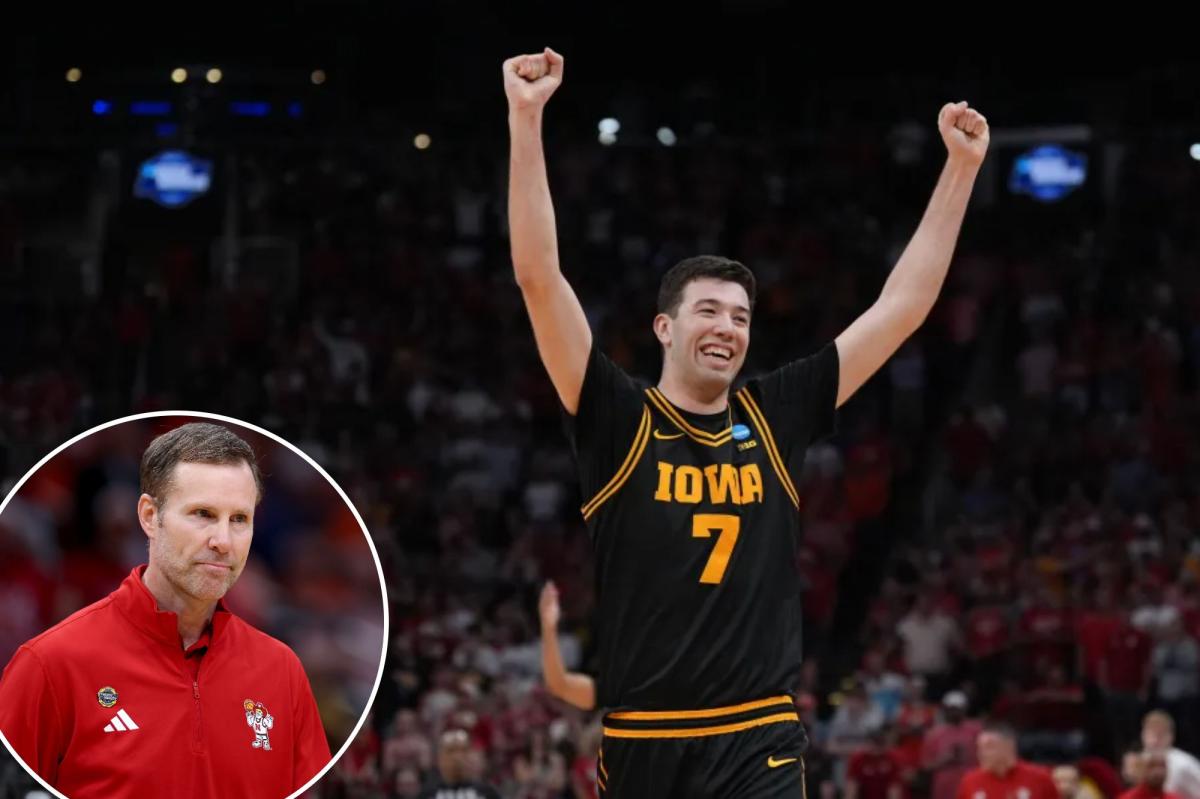 Nebraska leaves four players on court in key moment during loss to Iowa