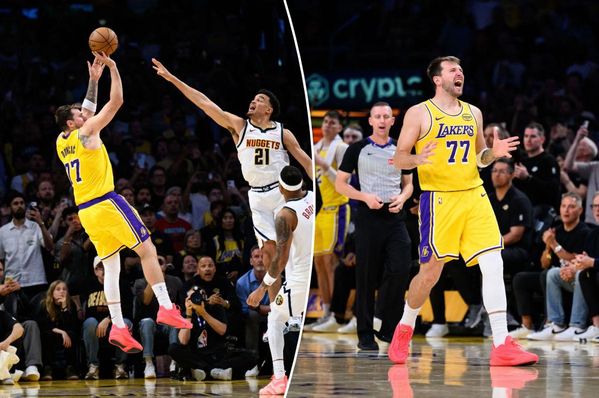 Los Angeles Lakers beat Denver Nuggets 127-125 in overtime