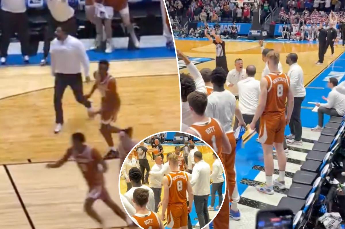 Sean Miller loses it on Texas assistant who runs on court early in last-second win
