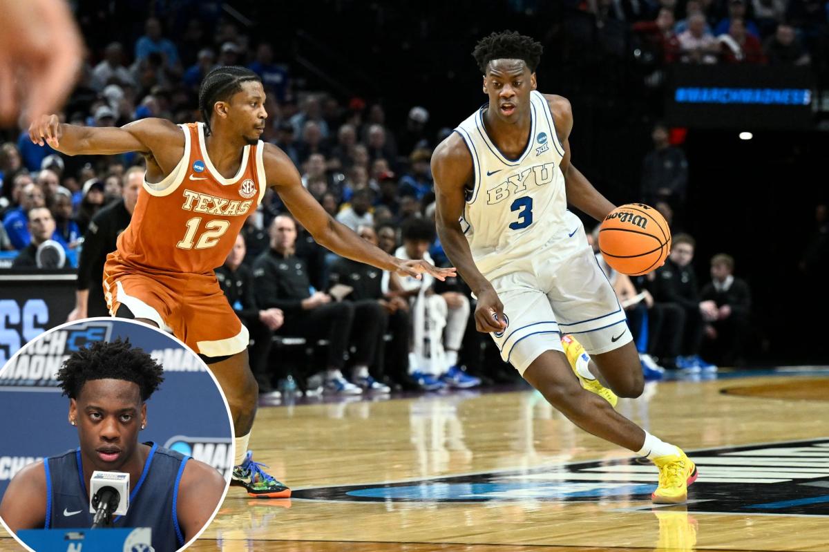 Projected top pick AJ Dybantsa speaks on NBA draft decision after March Madness exit