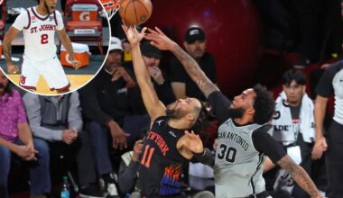 Spurs' Julian Champagnie tells The Post he has 'that chip on my shoulder'