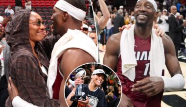 Bam Adebayo's girlfriend A'ja Wilson has drug test joke after 83-point game