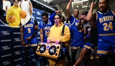 Viral McNeese manager Amir 'aura' Khan returns for March Madness 2026