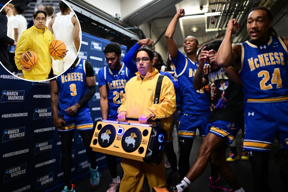 Viral McNeese manager Amir 'aura' Khan returns for March Madness 2026