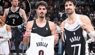 Nets, Blazers make 'special' history with three Israelis in same game
