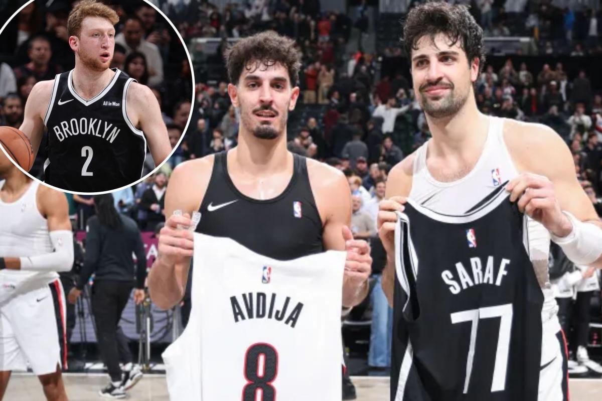 Nets, Blazers make 'special' history with three Israelis in same game