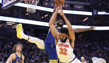 Karl-Anthony Towns won't get to face Warriors nemesis Draymond Green on Sunday