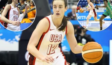 Caitlin Clark shines in USA basketball senior team debut