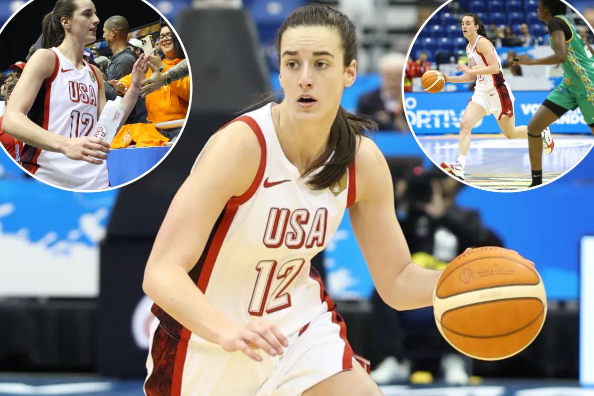 Caitlin Clark shines in USA basketball senior team debut
