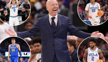 UCLA men's basketball plays UCF first round NCAA Tournament