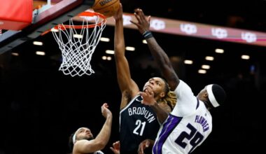 Nets end 10-game losing streak with win over Kings that hurts draft lottery chances