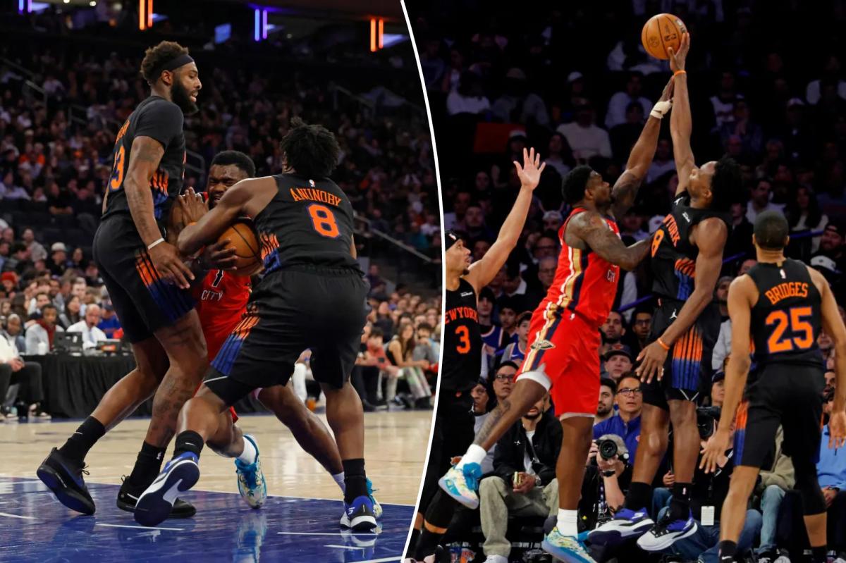 OG Anunoby defense pays dividends in Knicks' victory over Pelicans