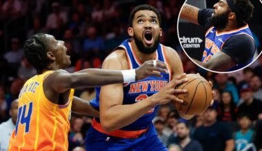 Knicks bench Karl-Anthony Towns down stretch of loss