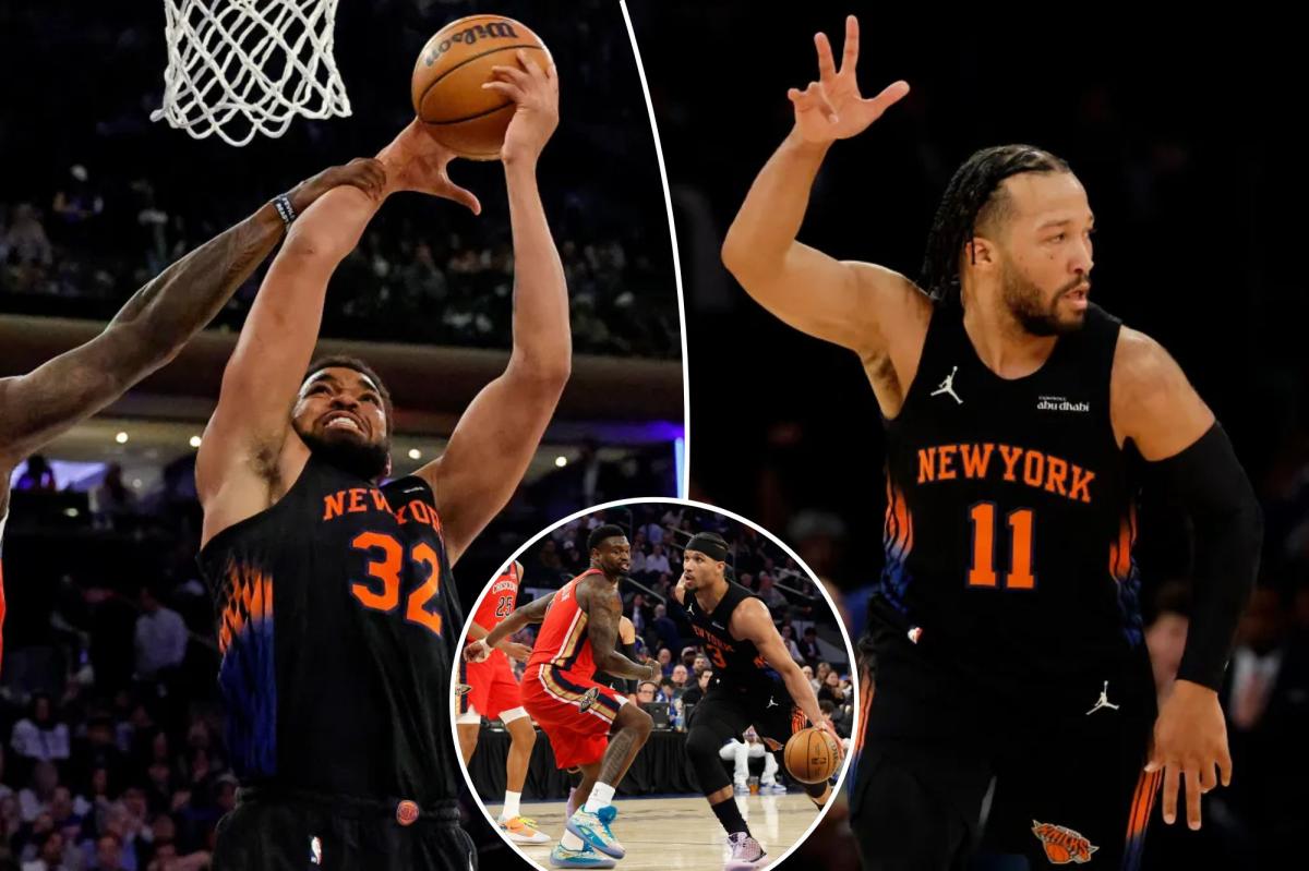 Jalen Brunson carries Knicks by Pelicans late for seventh straight win