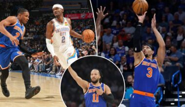 Knicks bulldozed late in loss to Thunder as Shai Gilgeous-Alexander dominates crunch time