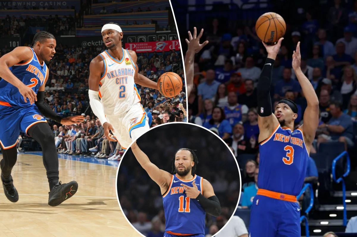 Knicks bulldozed late in loss to Thunder as Shai Gilgeous-Alexander dominates crunch time